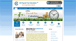 Desktop Screenshot of paymycheck.info